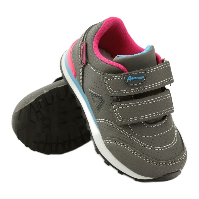 American Club ADI sportska podloga kožna američka D1 sz plava ružičasta siva 3