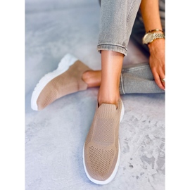 Vien Khaki čarape bež 1