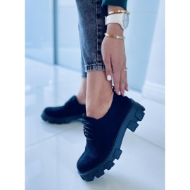 Cipele na debelom Apoll Black potplatu crna 1