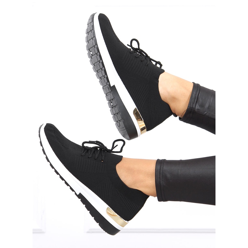 Welo Black sock sportske cipele crno 1