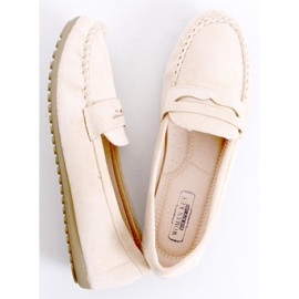 Rello Beige ženske loaferice bež 2