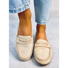Rello Beige ženske loaferice bež 1