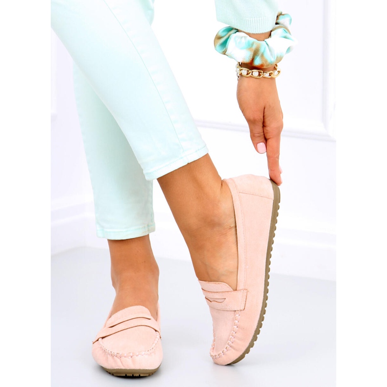 BM Rello Pink ženske loaferice ružičasta 1