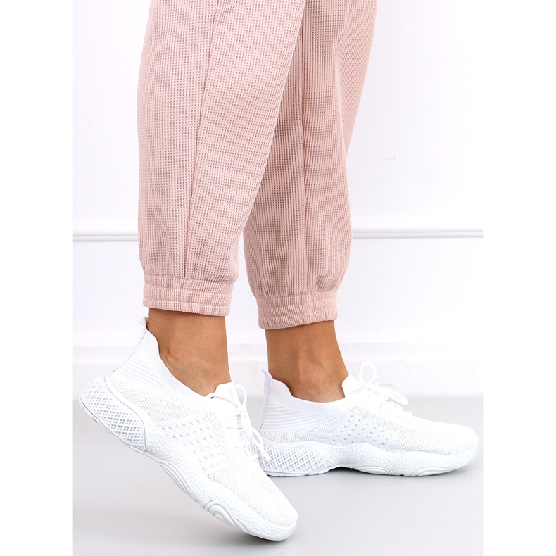 Yetto White sock sportske cipele bijela 1