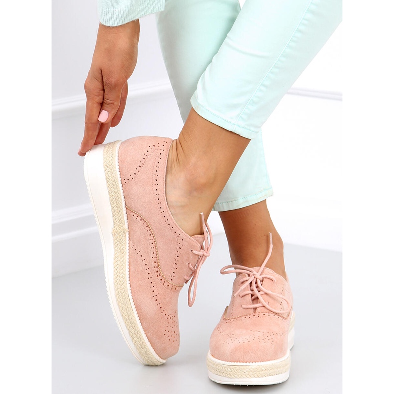 Ženske cipele espadrile Apia Pink ružičasta 2