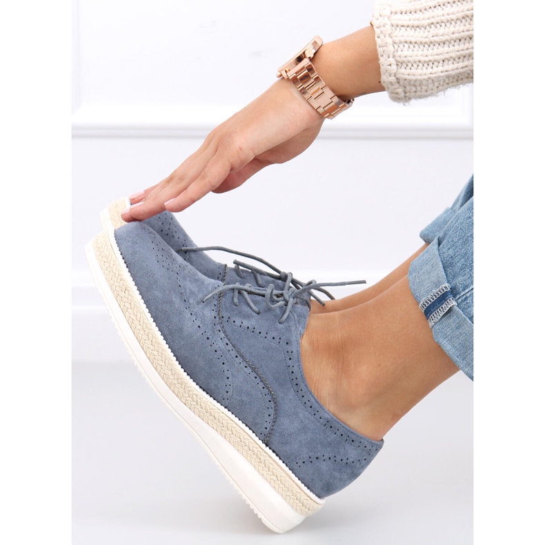 Ženske cipele espadrile Apia Blue plava 2