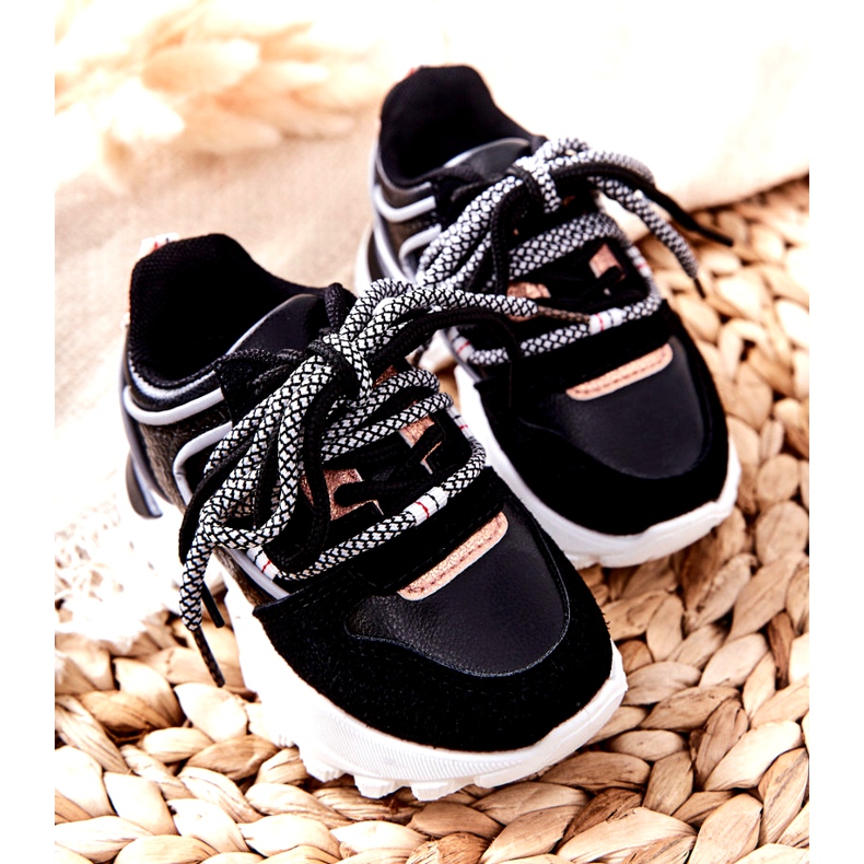 FR1 Dječje sportske cipele Tenisice crne Rommie crno raznobojna 4