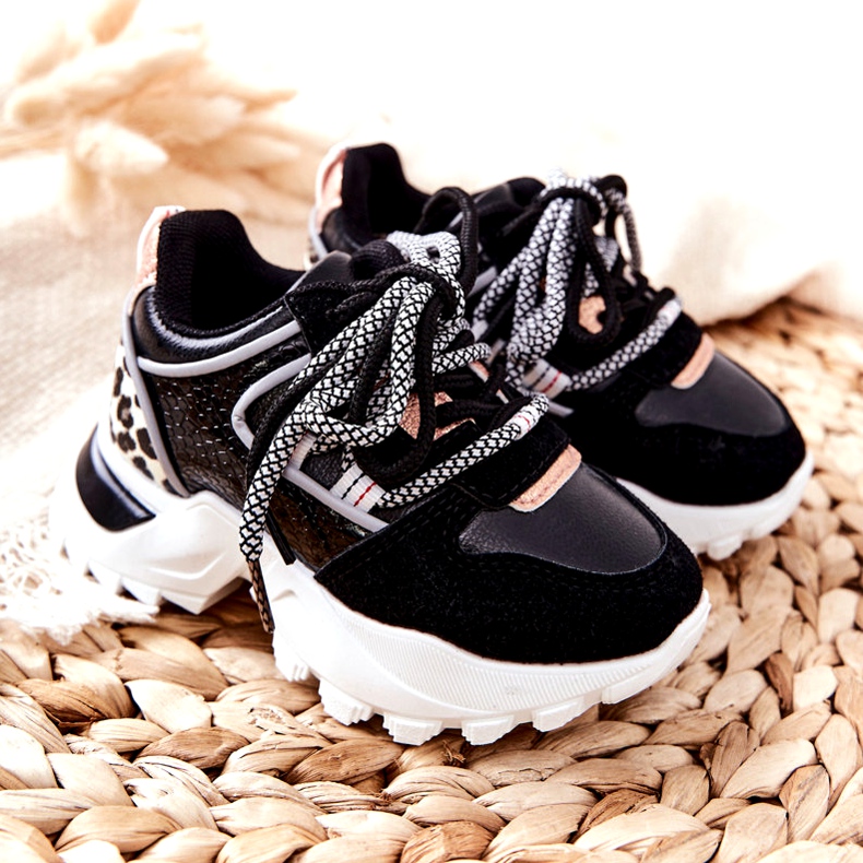 FR1 Dječje sportske cipele Tenisice crne Rommie crna višebojan 5