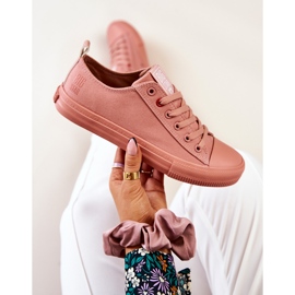 Niske tenisice Big Star JJ274005 Tamno roze ružičasta 2