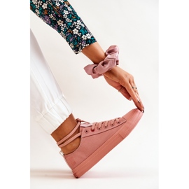 Niske tenisice Big Star JJ274005 Tamno roze ružičasta 1