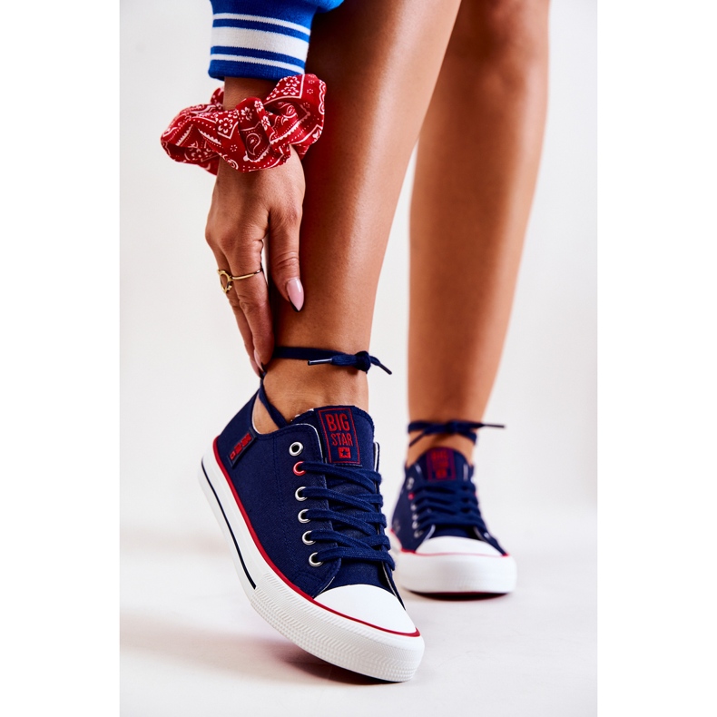 Ženske tenisice Big Star JJ274121 Mornarsko plave plava 2