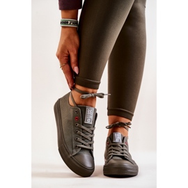 Niske tenisice Big Star JJ274004 Kaki zelena 2