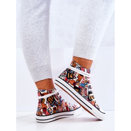 FS2 Logged visoke tenisice Multicolor Nollie raznobojna 1