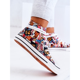 FS2 Logged visoke tenisice Multicolor Nollie raznobojna 2