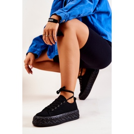 PS1 Tenisice na masivnoj crnoj platformi Suzane 2