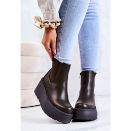 PS1 Tople čizme Tamnozelene Montiano zelena 2