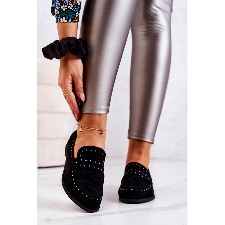 PL5 Suede mokasinke s jets La.Fi crne Maliyah crna 2