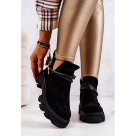 PS1 Radničke čizme od antilopa s prugama Crna Moriah crno 1