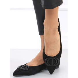 Arte Crne balerinke s bademastim prstima crno 2