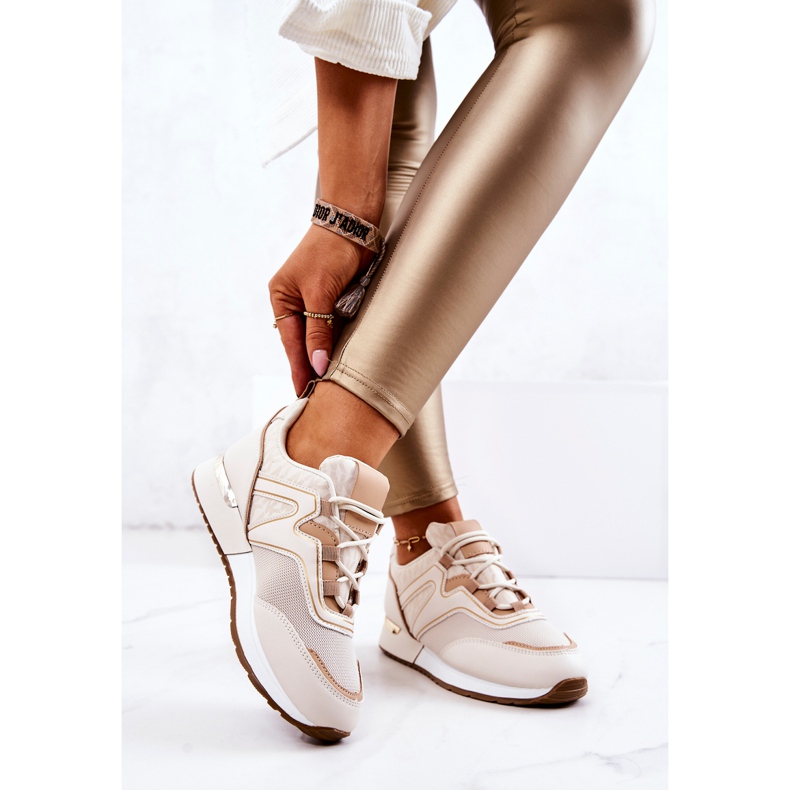 FS2 Sportske cipele na bež platformi Ginevra 2