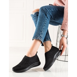 Renda Slip-on ažur sportske cipele crno 2