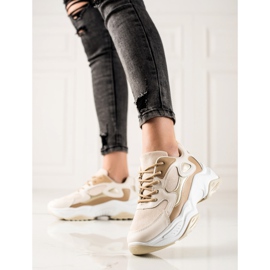 Marquiz Modne tenisice bež smeđa 1