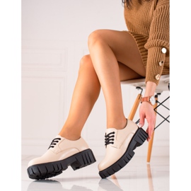 Bež cipele na platformi La.Fi 1