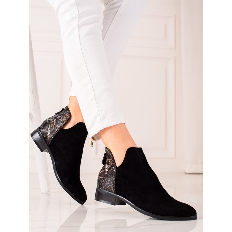 Crne čizme Vinceza kroja smeđa crna 1