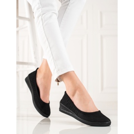 Evento Udobne crne balerinke crna 1