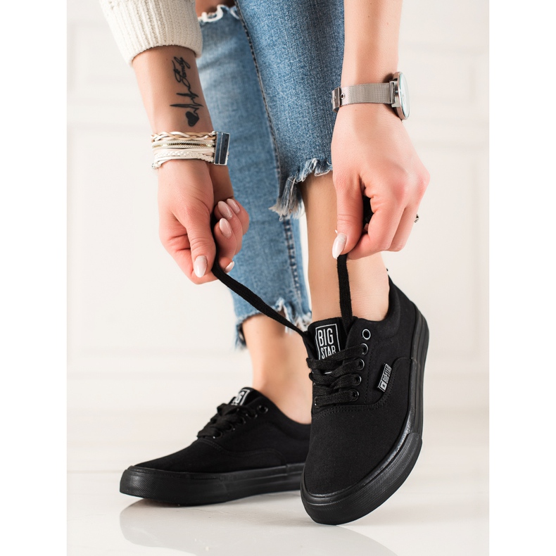 Ženske tenisice Big Star FF274164906 crno 1