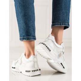 TRENDI Bijele modne tenisice bijela 1