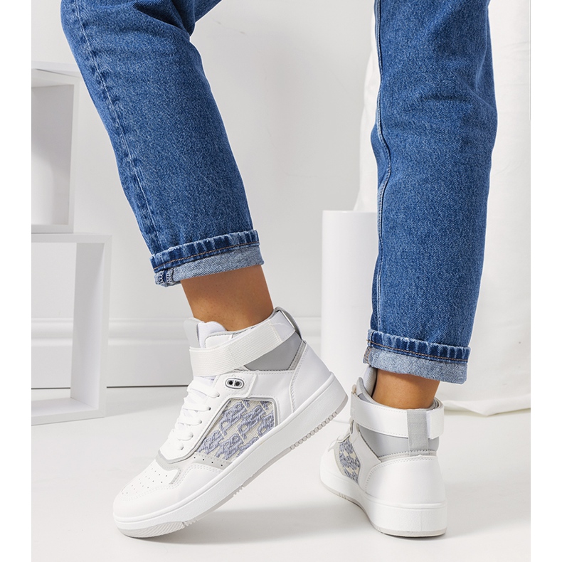 PA1 Ženske bijele tenisice Kansas bijela 1