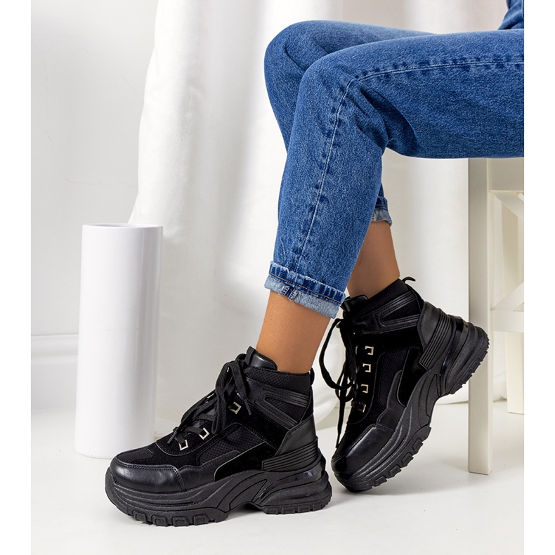 Crne tenisice iz Muncyja crna 1