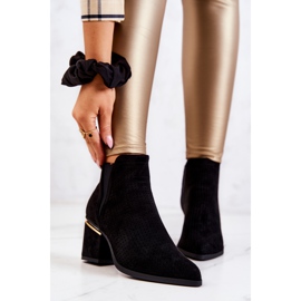 PS1 Crne Helloni antilop ažurne kaubojske čizme crna 2