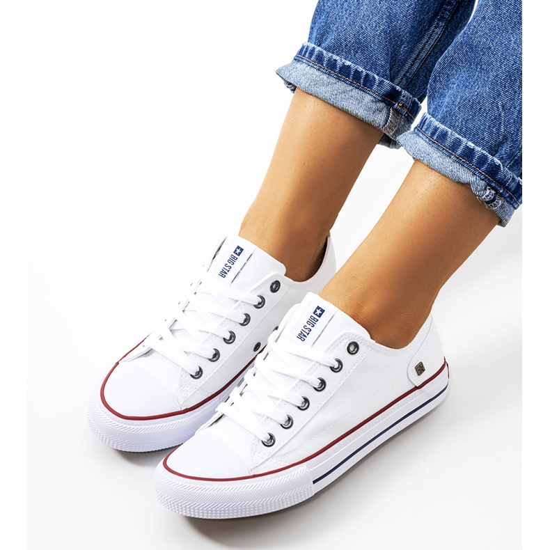 Big Star klasične bijele tenisice Elise bijela 1