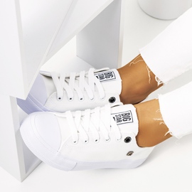 Ženske bijele tenisice Big Star AA274010 bijela 2