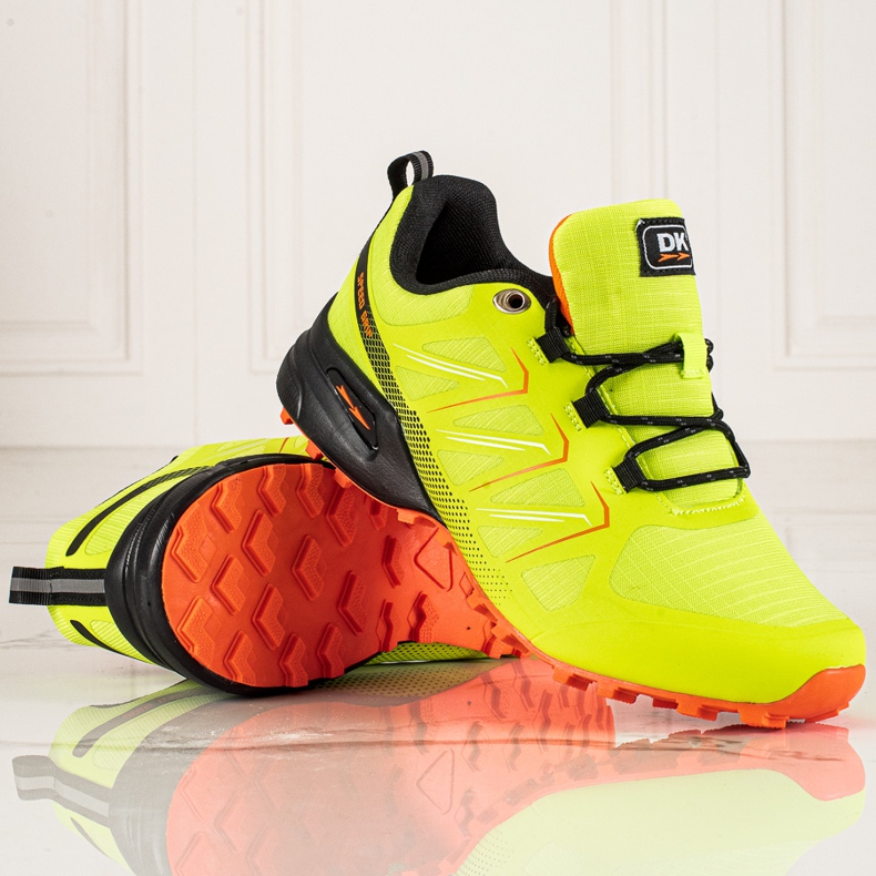 DK Trekking cipele Speed ​​Grip raznobojna žuta boja 2