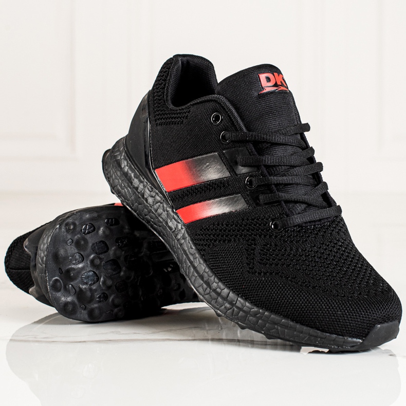DK Muške sportske cipele s naramenicama crna crvena 1
