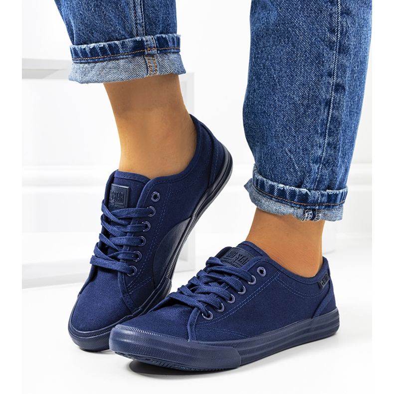 Big Star Mornarsko plave ženske tenisice JJ274067 plava 2