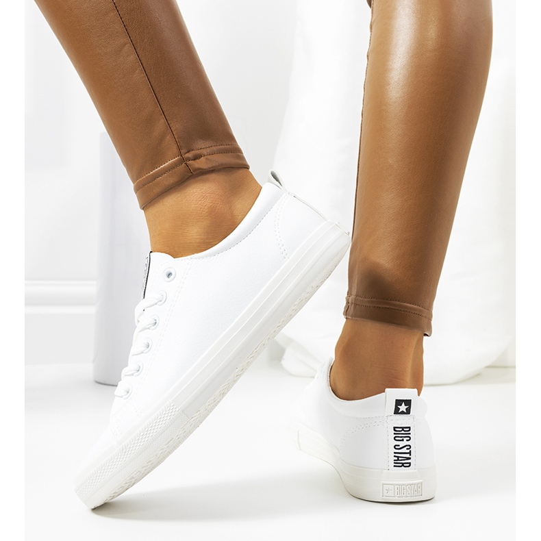 Ženske bijele tenisice Big Star JJ274311 bijela 2