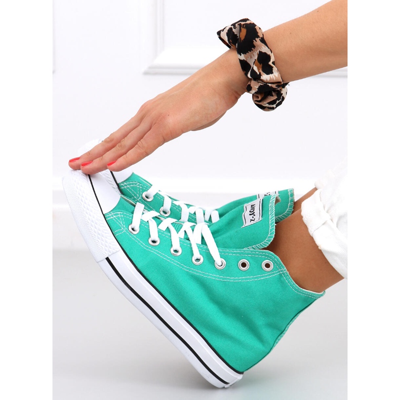 Inga L.ZELENE tenisice do gležnja zelena 1