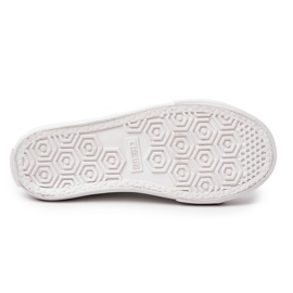 Kožne tenisice Big Star JJ374024 Bijele bijela 2