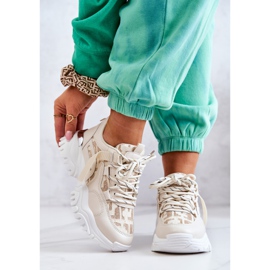 Tenisice na masivnom potplatu bež u vašem stilu 2