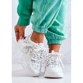 FB2 Tenisice na masivnom potplatu. Bijele u vašem stilu bijela 2