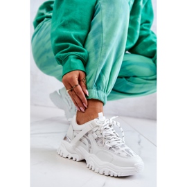 FB2 Tenisice na masivnom potplatu. Bijele u vašem stilu bijela 1