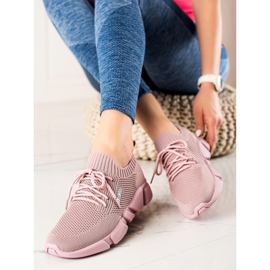 Ženske tenisice Big Star JJ274266 ružičasta 2