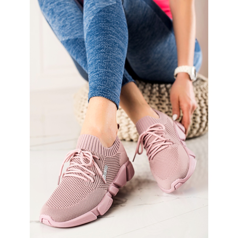 Ženske tenisice Big Star JJ274266 ružičasta 2