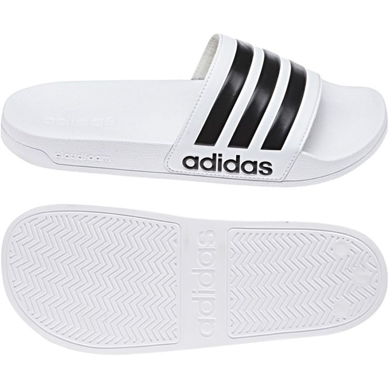 Adidas papuče Adilette Shower AQ1702 bijela crna 1