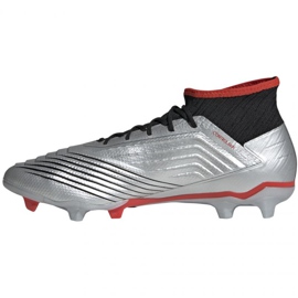 Kopačke Adidas Predator 19.2 Fg M F35601 crna / srebrna srebro 1