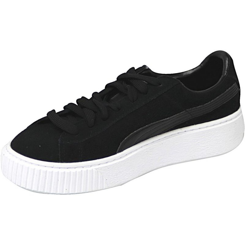Puma Suede platforma Jr 363663 01 crna 1